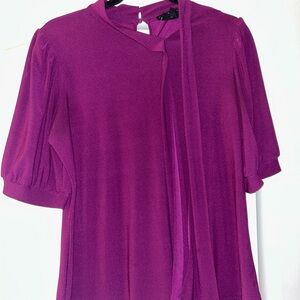 Elegant Purple Women's Top